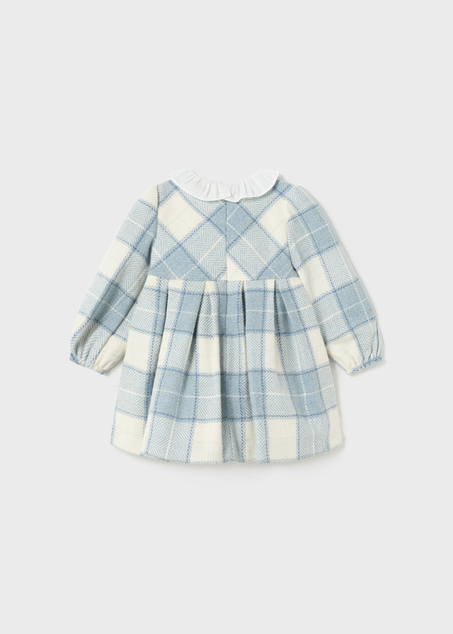 2977- Plaid dress for baby girl - h-Bluebell Mayoral