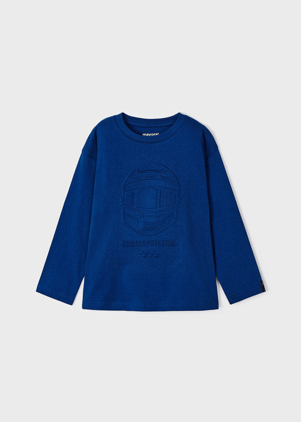 4020- L/s t-shirt for boy - Klein Blue Mayoral