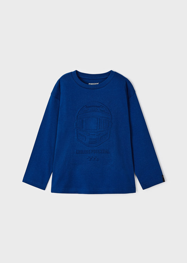 4020- L/s t-shirt for boy - Klein Blue Mayoral