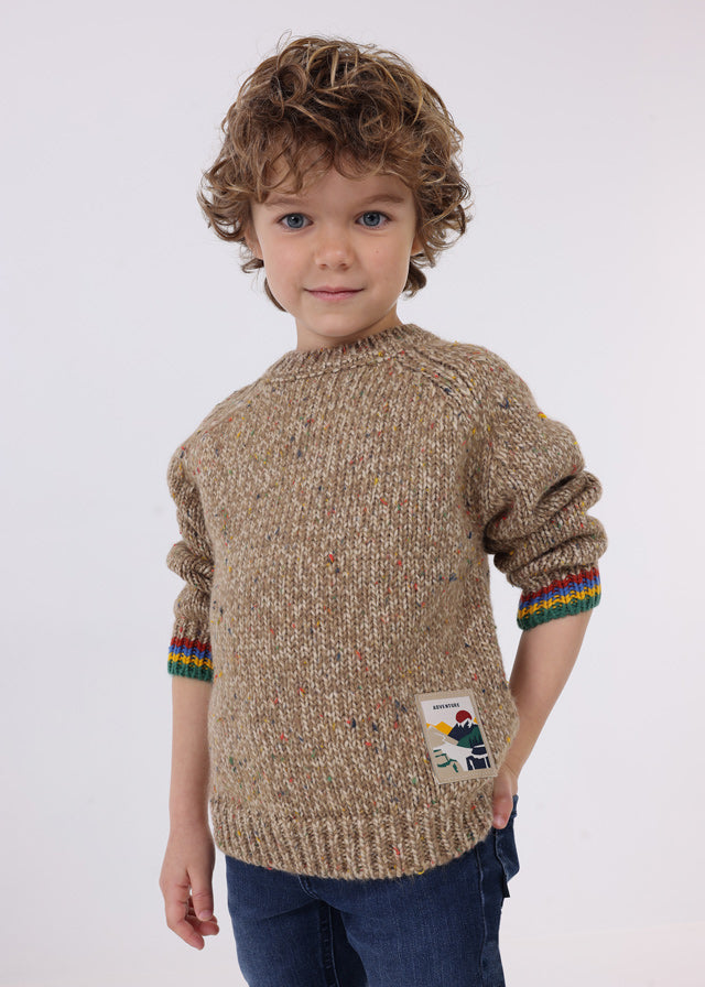 4322- Speckled Sweater for boy - M. Truffle Mayoral