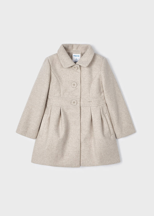 4406- Coat for girl - Sepia Mayoral