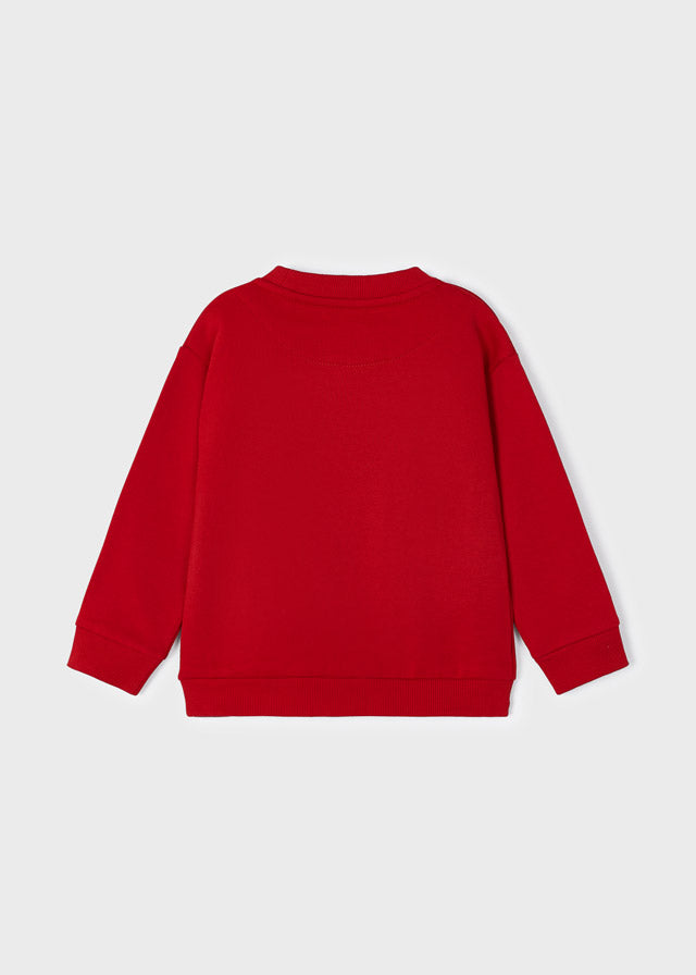 4420- Pullover for boy - Red Mayoral