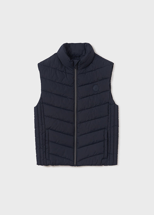 7388- Padded vest for teen boy - Navy Mayoral