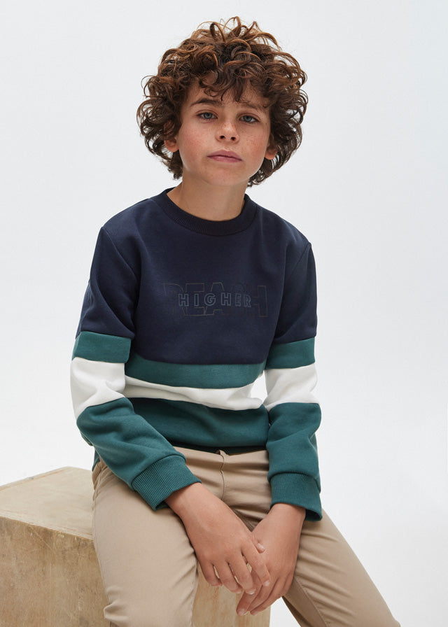 7422- Pullover for teen boy - Navy Mayoral