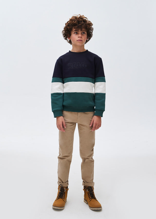7422- Pullover for teen boy - Navy Mayoral