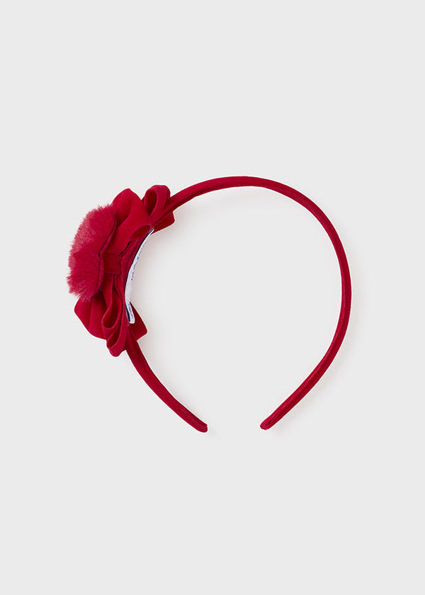 10546- Headband for baby girl - Red Mayoral