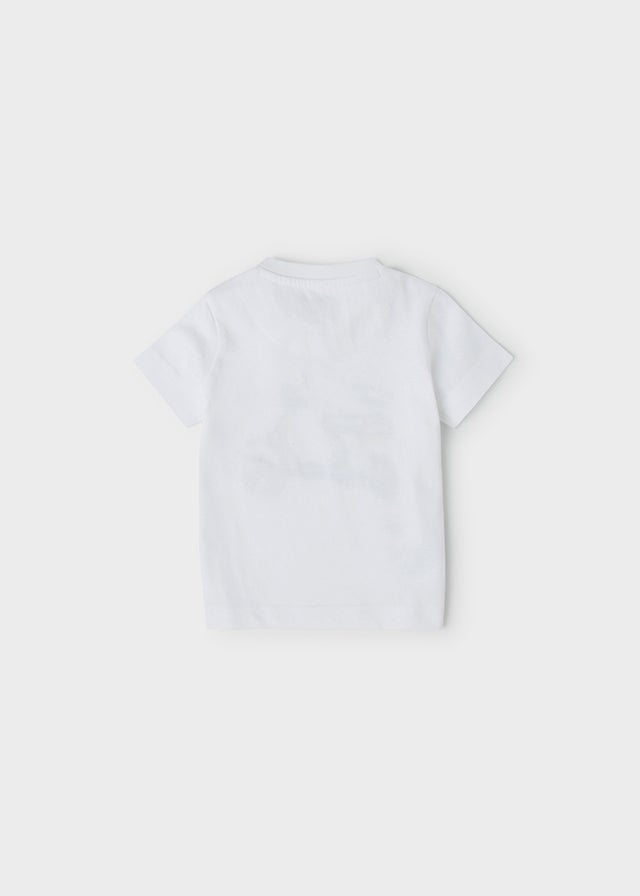 S/s t-shirt for baby boy - White Mayoral