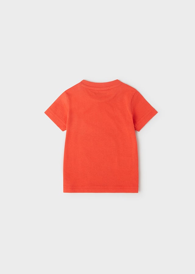 S/s scuba t-shirt for baby boy - Watermelon Mayoral