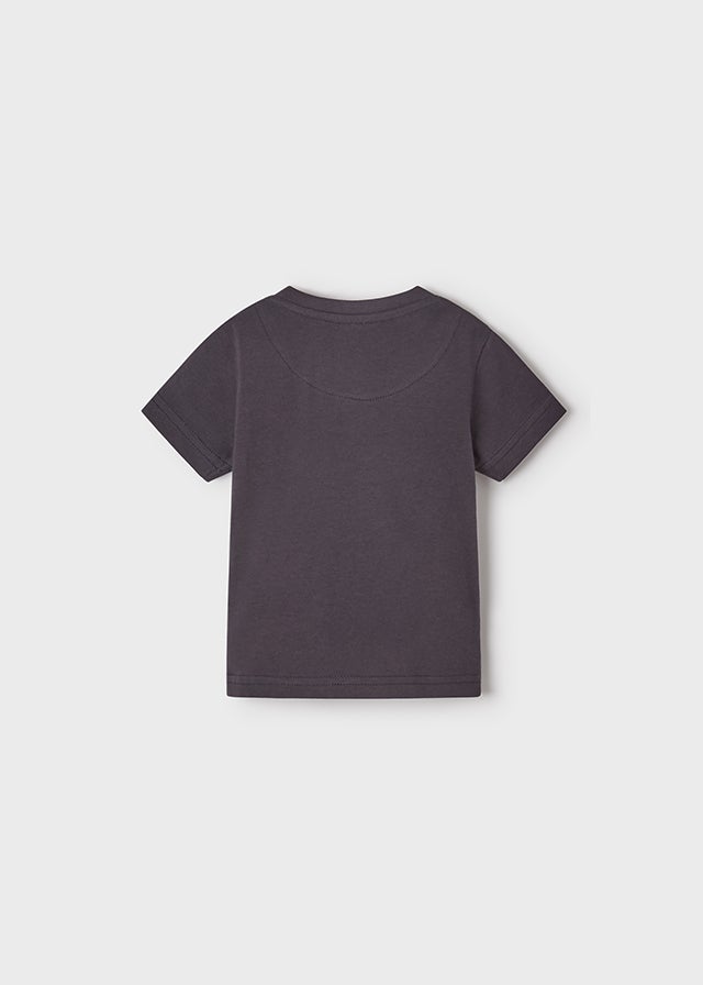 S/s t-shirt for baby boy - Dark gray Mayoral