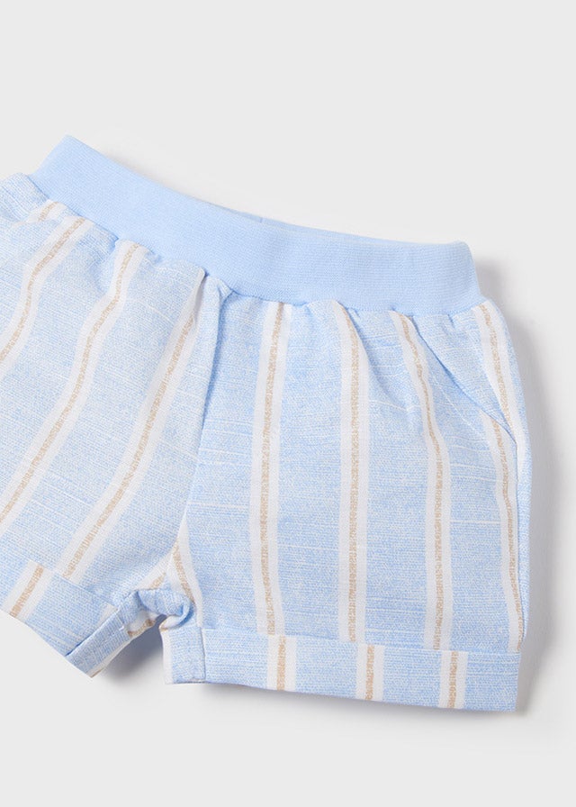 Shorts set for newborn boy - White Mayoral
