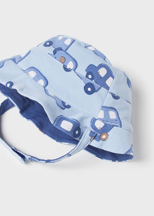 Overalls & reversible hat for newborn boy - Dream blue Mayoral