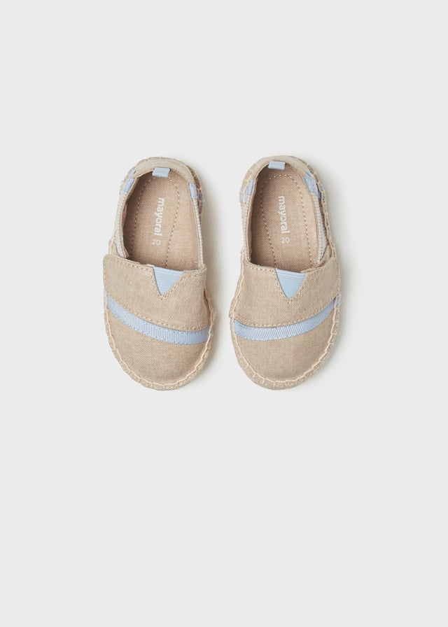 Velcro espadrille for baby boy - Sand Mayoral