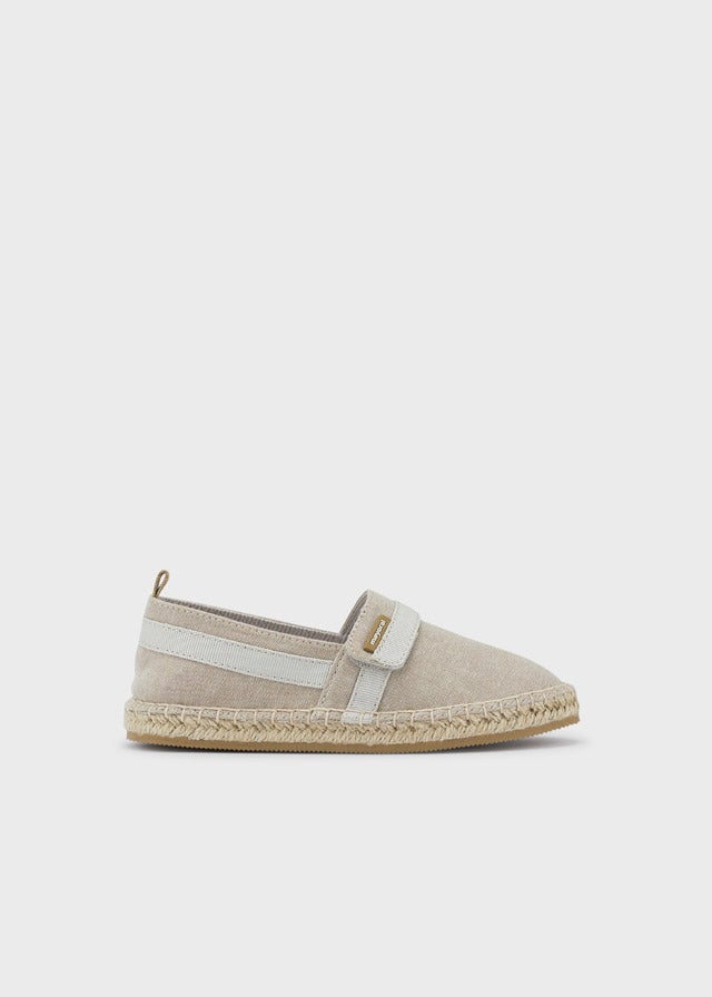 Velcro espadrille for boy - Sand Mayoral