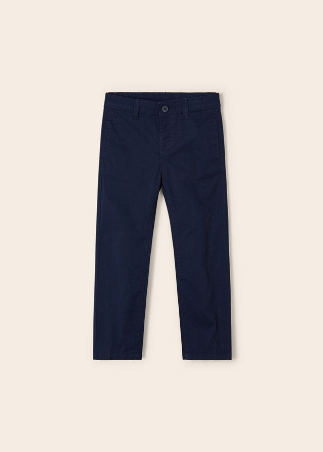 Mayoral Twill basic trousers for boy - Navy Mayoral