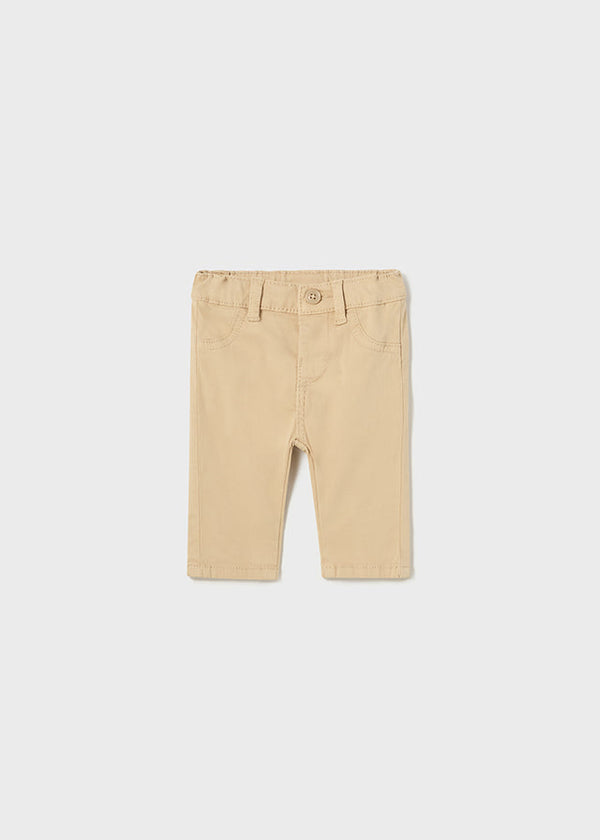 Mayoral Twill basic trousers for newborn boy - Crepe Mayoral