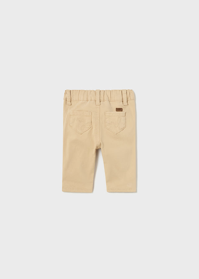 Mayoral Twill basic trousers for newborn boy - Crepe Mayoral