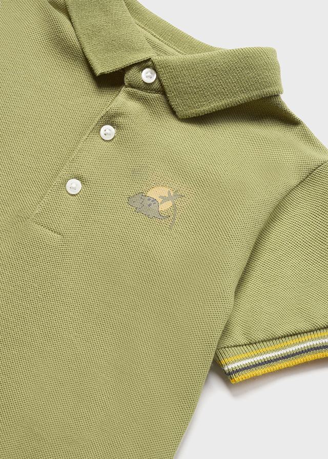 Mayoral printed s/s polo for baby boy - Jungle Mayoral