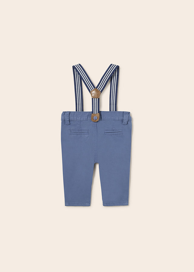 Mayoral Long trousers with suspenders for newborn boy - Imperial Mayoral