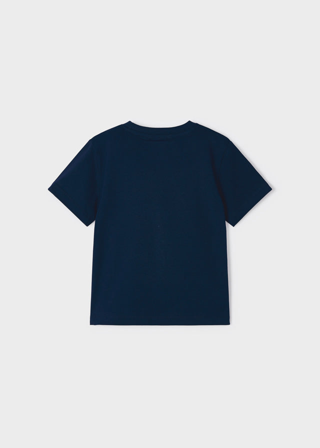 Mayoral S/s t-shirt for boy - Navy Mayoral