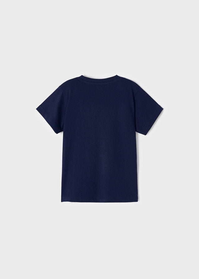 Mayoral S/s t-shirt for boy - Navy Mayoral
