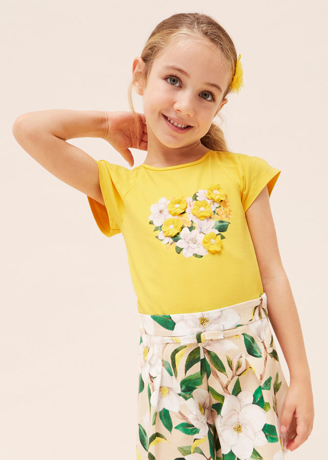 Mayoral S/s t-shirt for girl - Mimosa Mayoral