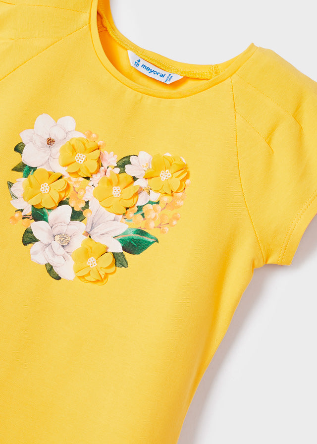 Mayoral S/s t-shirt for girl - Mimosa Mayoral