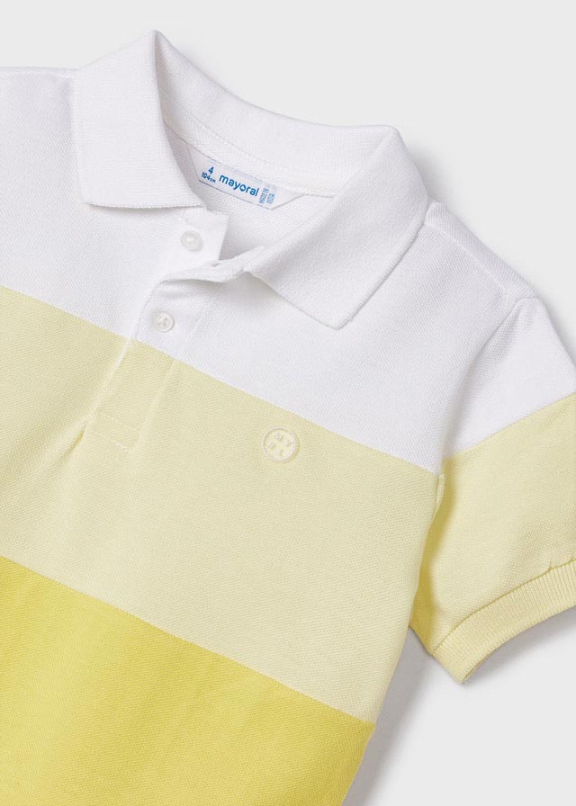 Mayoral S/s polo for boy - Pineapple Mayoral