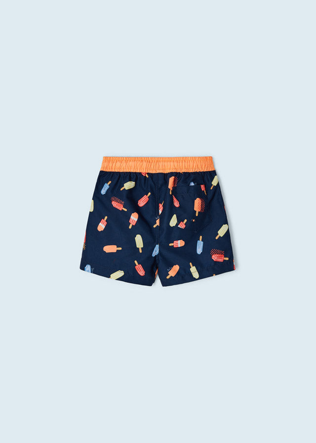 Mayoral Combined swim shorts for boy - Navy Mayoral