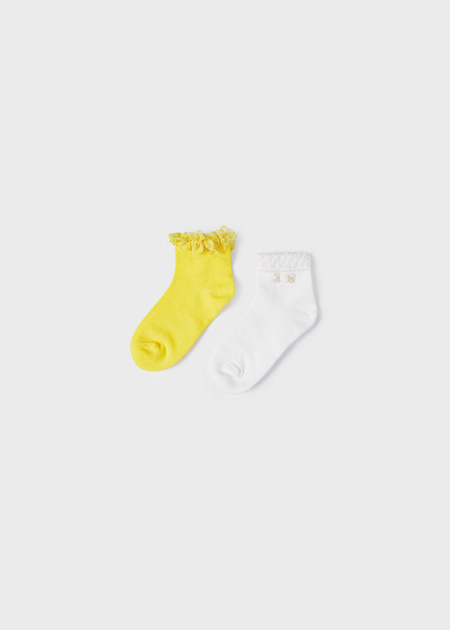Mayoral 2 socks set for girl - Mimosa Mayoral
