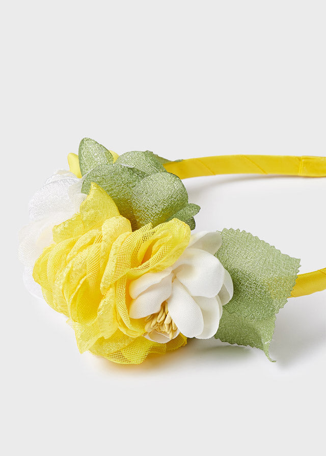Mayoral Flowers headband for girl - Mimosa Mayoral