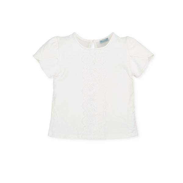 Girl Tiffany T-Shirt-Chemical White Tutto Piccolo