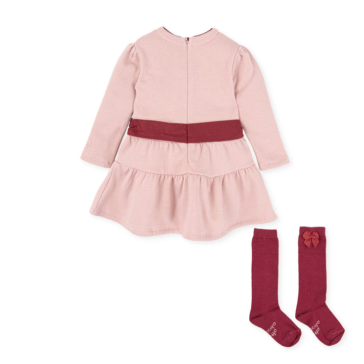 Girl Ikebana Dress & Socks-Petal Tutto Piccolo