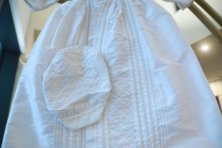 Baby Boy Formal White Christening Baptism suit (3) – White Kids Chic
