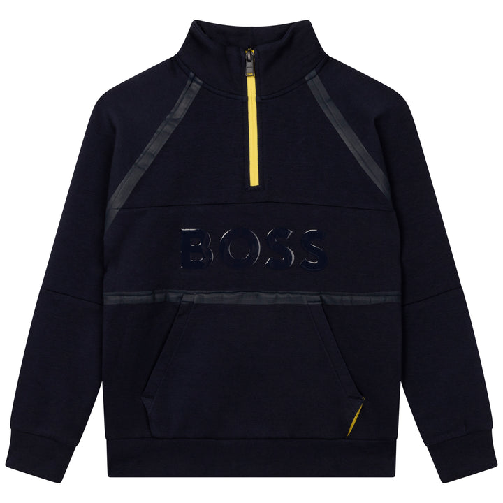 Sweatshirt - Navy BOSS