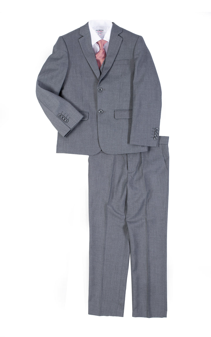 Suit for boys: 5 pieces Set - Charcoal Kids Chic