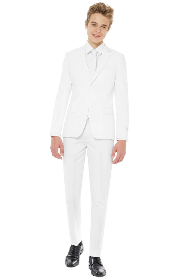 Suit for Boys: 5 Pieces Set White Kids Chic