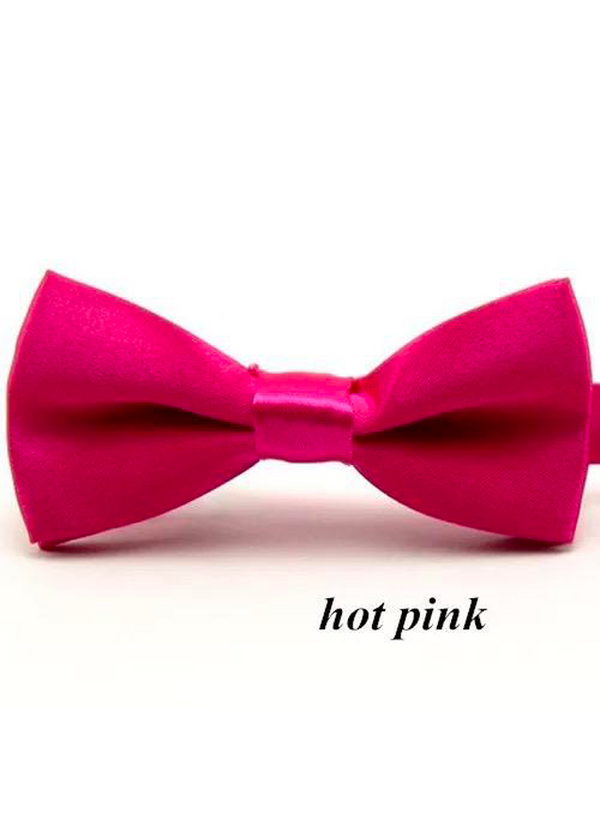 Kids Chic boys pink bow tie, a trendy accessory to elevate any look