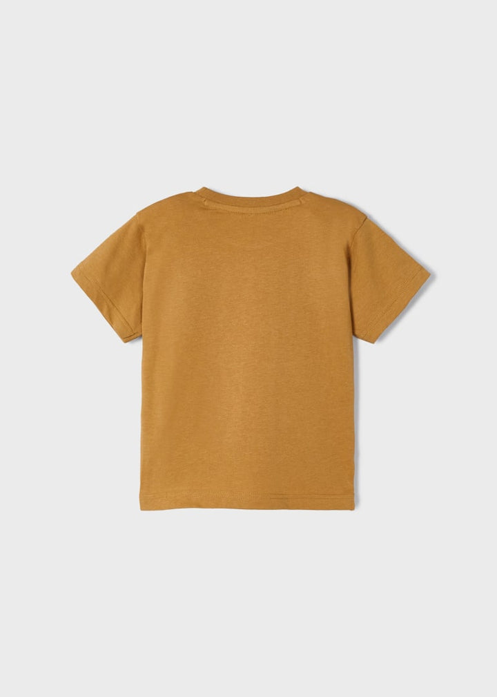 Mayoral S/s t-shirt for boy - Camel Mayoral