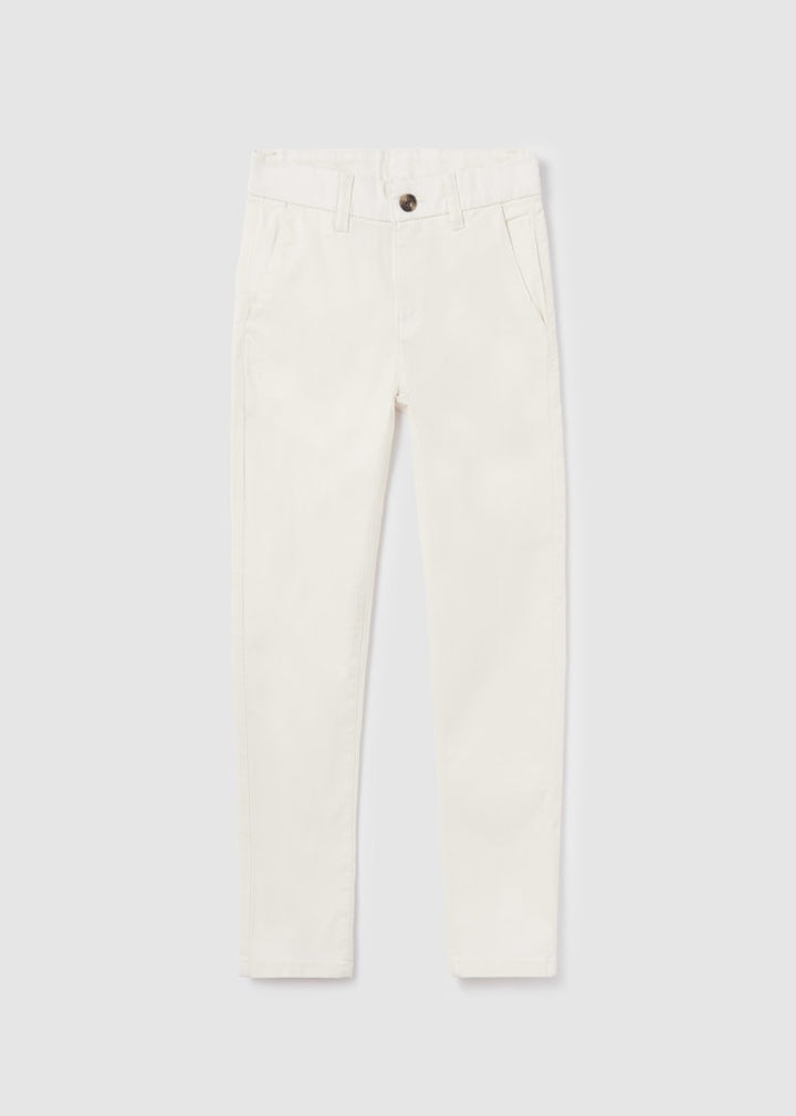 Basic trousers for teen boy - Natural Mayoral